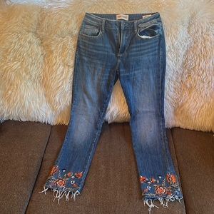 Driftwood Colette Embroidered Jean